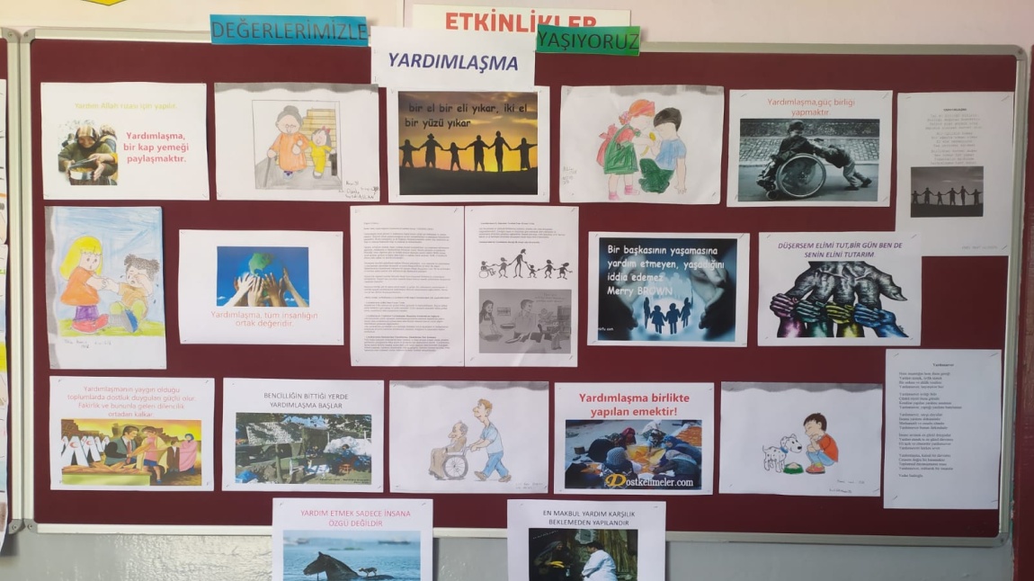 DEĞERLERİMİZLE YAŞIYORUZ 